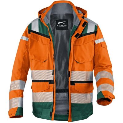 Kuebler, Veste de travail, veste de signalisation unisexe REFLECTIQ orange taille 3XL (3XL) - Publicité Kuebler, Veste de travail, veste de signalisation unisexe REFLECTIQ orange taille 3XL (3XL) - Publicité