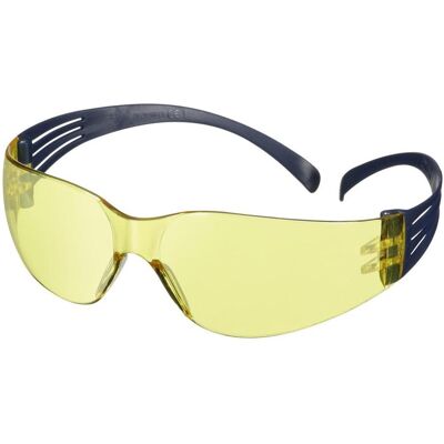 3M Lunettes de sécurité + protection visage, Lunettes de protection SecureFit 100, EN 166, jaune - Publicité 3M Lunettes de sécurité + protection visage, Lunettes de protection SecureFit 100, EN 166, jaune - Publicité