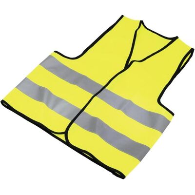 Hama Gilet, Gilet de sécurité pour enfants Automotive, jaune fluo (Taille unique) - Publicité Hama Gilet, Gilet de sécurité pour enfants Automotive, jaune fluo (Taille unique) - Publicité