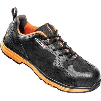 Baak, Chaussures de travail, Chaussures de sécurité Chuck taille 40 noir/orange S3 SRC ESD EN ISO 20345 Nylon-textile (S3, 40) - Publicité Baak, Chaussures de travail, Chaussures de sécurité Chuck taille 40 noir/orange S3 SRC ESD EN ISO 20345 Nylon-textile (S3, 40) - Publicité