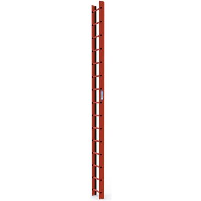 Zarges, Échelle, Échelle de toit 4,2 m rouge brique 15nombre de barreaux (420 cm) - Publicité Zarges, Échelle, Échelle de toit 4,2 m rouge brique 15nombre de barreaux (420 cm) - Publicité