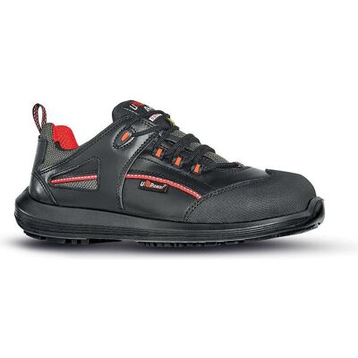 U-Power, Chaussures de travail, Chaussure de sécurité Iroko taille 45 noir/rouge S3 SRC ESD EN ISO 20345 cuir lisse/surcouverture (S3, 45) - Publicité U-Power, Chaussures de travail, Chaussure de sécurité Iroko taille 45 noir/rouge S3 SRC ESD EN ISO 20345 cuir lisse/surcouverture (S3, 45) - Publicité