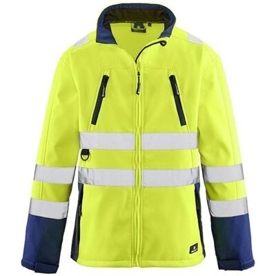 zz_archiviert_4-Protect, Veste de travail, Veste Softshell haute visibilité 4PROTECT PITTSBURGH jaune vif/navy S (S) - Publicité zz_archiviert_4-Protect, Veste de travail, Veste Softshell haute visibilité 4PROTECT PITTSBURGH jaune vif/navy S (S) - Publicité