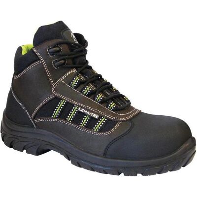 Lemaitre, Chaussures de travail, Botte de sécurité Danube taille 48 noir/marron S3 SRC EN ISO 20345 inserts en cuir/textiles (S3, 48) - Publicité Lemaitre, Chaussures de travail, Botte de sécurité Danube taille 48 noir/marron S3 SRC EN ISO 20345 inserts en cuir/textiles (S3, 48) - Publicité