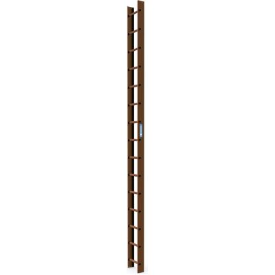 Zarges, Échelle, Échelle de toit 4,2 m brun cuivré 15nombre de barreaux (420 cm) - Publicité Zarges, Échelle, Échelle de toit 4,2 m brun cuivré 15nombre de barreaux (420 cm) - Publicité