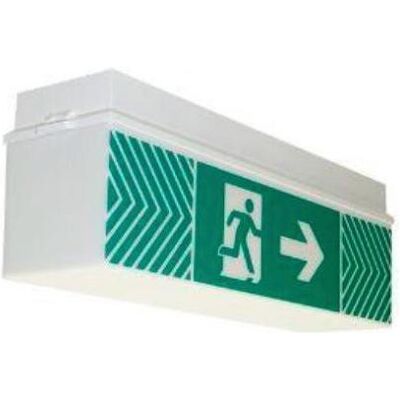 Brumberg Applique – 79031004 Lumière de secours avec pictogramme - Publicité Brumberg Applique – 79031004 Lumière de secours avec pictogramme - Publicité