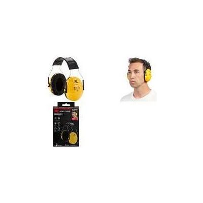 3M Protection auditive, Peltor Kapsel-Gehörschutz Optime H510AC, gelb/schwarz verstellbare Bügellänge, Schaumstoffeinlagen - Publicité 3M Protection auditive, Peltor Kapsel-Gehörschutz Optime H510AC, gelb/schwarz verstellbare Bügellänge, Schaumstoffeinlagen - Publicité