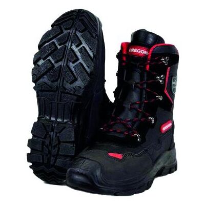 Oregon Chaussures de travail, Bottes de protection anti-coupures Yukon classe 1 en cuir Gr. 47 (S1, 47) - Publicité Oregon Chaussures de travail, Bottes de protection anti-coupures Yukon classe 1 en cuir Gr. 47 (S1, 47) - Publicité