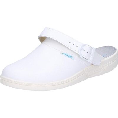 Abeba, Chaussures de travail, Sabots de sécurité unisexes OB "7021" L'ORIGINAL blanc Taille 36 (OB, 36) - Publicité Abeba, Chaussures de travail, Sabots de sécurité unisexes OB "7021" L'ORIGINAL blanc Taille 36 (OB, 36) - Publicité