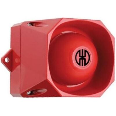 Werma Série 139 Sirène Électronique Rouge - 32 Tons, 105dB, IP66 - Publicité Werma Série 139 Sirène Électronique Rouge - 32 Tons, 105dB, IP66 - Publicité