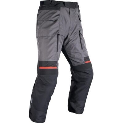 Pantalon moto Oxford Rockland Charcoal/noir/rouge 4 saisons - Publicité Pantalon moto Oxford Rockland Charcoal/noir/rouge 4 saisons - Publicité