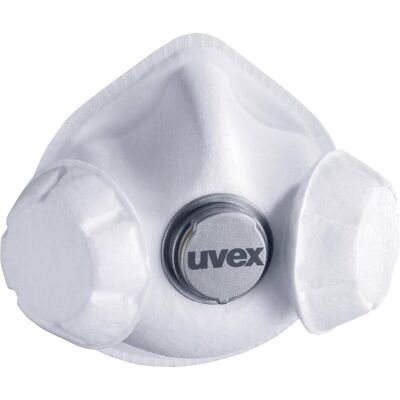 Uvex, Masque de protection respiratoire, silv-Air exxcel 7333 8787333 Masque anti-poussière fine avec valve FFP3 3 pcs DIN EN 149:2001 (FFP3, 3x) - Publicité Uvex, Masque de protection respiratoire, silv-Air exxcel 7333 8787333 Masque anti-poussière fine avec valve FFP3 3 pcs DIN EN 149:2001 (FFP3, 3x) - Publicité