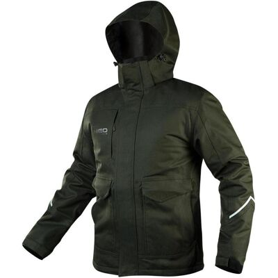 Topex, Veste de travail, Veste de travail d'hiver Camo 100 % polyester, avec membrane TPU, hydrofuge XXXL (3XL) - Publicité Topex, Veste de travail, Veste de travail d'hiver Camo 100 % polyester, avec membrane TPU, hydrofuge XXXL (3XL) - Publicité