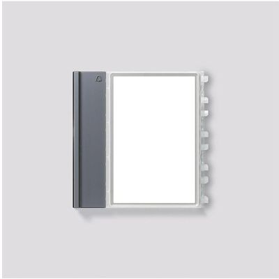 Siedle, Sécurité des bâtiments : accessoires, Ruftaste komplett TM 700-1-0 AG - Publicité Siedle, Sécurité des bâtiments : accessoires, Ruftaste komplett TM 700-1-0 AG - Publicité