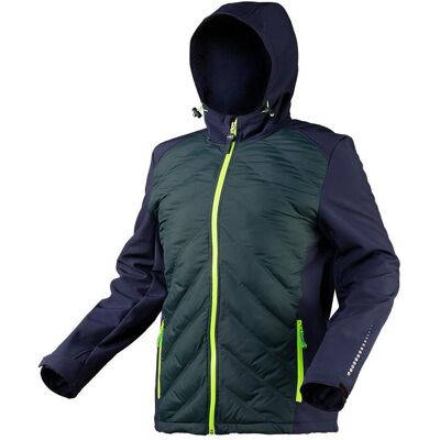 Topex, Veste de travail, Veste softshell avec doublure matelassée, imperméabilité 5000 S (S) - Publicité Topex, Veste de travail, Veste softshell avec doublure matelassée, imperméabilité 5000 S (S) - Publicité