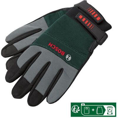 Bosch Home & Garden, Gants de protection, Gants de jardinage (XL) (XL) - Publicité Bosch Home & Garden, Gants de protection, Gants de jardinage (XL) (XL) - Publicité