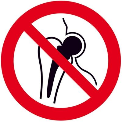 BRW, Signalisation de sécurité, Panneaux d'interdiction pour personnes portant des implants en métal - Ø 20 cm - Publicité BRW, Signalisation de sécurité, Panneaux d'interdiction pour personnes portant des implants en métal - Ø 20 cm - Publicité