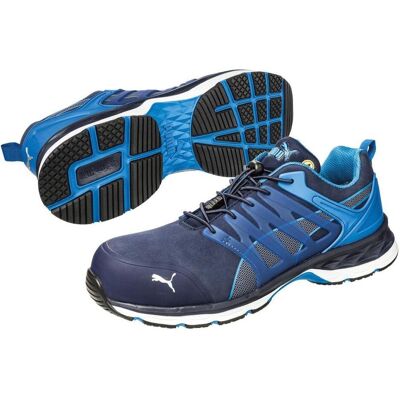 Puma, Chaussures de travail, Chaussure de sécuritéVELOCITYBLUELOWESDHROSRC (S1P, 48) - Publicité Puma, Chaussures de travail, Chaussure de sécuritéVELOCITYBLUELOWESDHROSRC (S1P, 48) - Publicité
