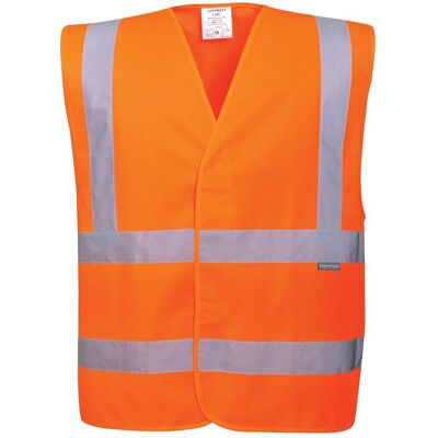 Portwest, Gilet, Sikkerhedsvest C470, orange, str. L/XL (L) - Publicité Portwest, Gilet, Sikkerhedsvest C470, orange, str. L/XL (L) - Publicité