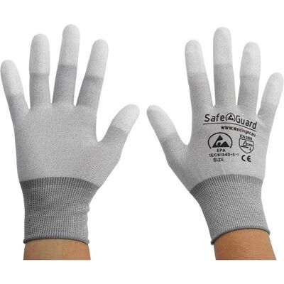 Top Swede, Gants de protection, Gant ESD, bouts de doigts enduits (gris) Taille 2XL : gris/gris foncé (XXL) - Publicité Top Swede, Gants de protection, Gant ESD, bouts de doigts enduits (gris) Taille 2XL : gris/gris foncé (XXL) - Publicité