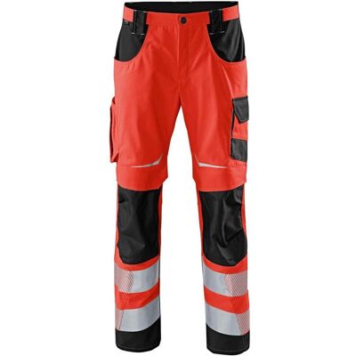 Kübler, Pantalon de travail, Pantalon rouge/noir, taille 114 (114) - Publicité Kübler, Pantalon de travail, Pantalon rouge/noir, taille 114 (114) - Publicité