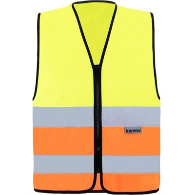 Magni, Gilet, Gilet de sécurité Cologne jaune/orange taille L (L) - Publicité Magni, Gilet, Gilet de sécurité Cologne jaune/orange taille L (L) - Publicité