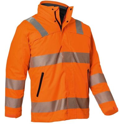 Kübler, Veste de travail, Parka météo REFLECTIQ PSA 2 orange vif Forme 1975 Taille 4XL (4XL) - Publicité Kübler, Veste de travail, Parka météo REFLECTIQ PSA 2 orange vif Forme 1975 Taille 4XL (4XL) - Publicité
