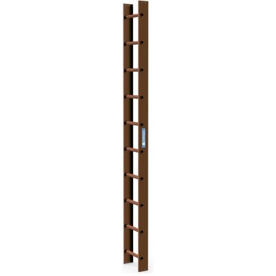 Zarges, Échelle, Échelle de toit 2,8 m brun cuivré 10nombre de barreaux (280 cm) - Publicité Zarges, Échelle, Échelle de toit 2,8 m brun cuivré 10nombre de barreaux (280 cm) - Publicité