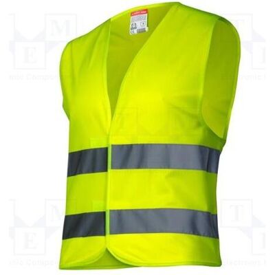 Lahti Pro, Gilet, Gilet réfléchissant Taille : XXXL jaune Fixation : bur - Publicité Lahti Pro, Gilet, Gilet réfléchissant Taille : XXXL jaune Fixation : bur - Publicité