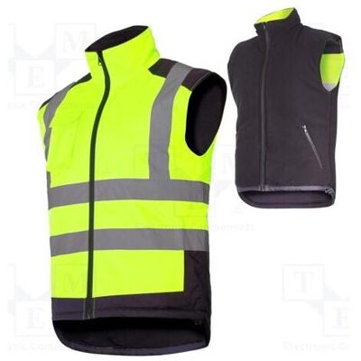 Lahti Pro, Gilet, Gilet réfléchissant, taille L, jaune - Publicité Lahti Pro, Gilet, Gilet réfléchissant, taille L, jaune - Publicité