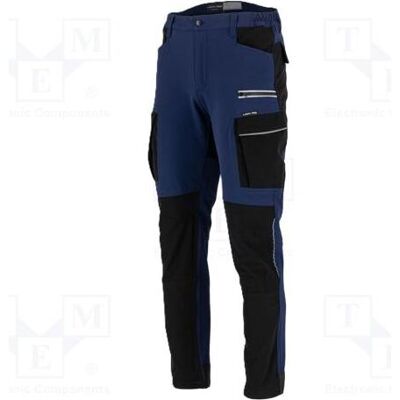 Lahti Pro, Pantalon de travail, Salopette, taille : XL (182/98-104), bleu marine-noir, STRETCH (102, 104, 98) - Publicité Lahti Pro, Pantalon de travail, Salopette, taille : XL (182/98-104), bleu marine-noir, STRETCH (102, 104, 98) - Publicité