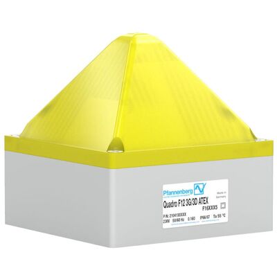 Pfannenberg Jaune QUADRO F12-3G/3D - Signal lumineux - Publicité Pfannenberg Jaune QUADRO F12-3G/3D - Signal lumineux - Publicité