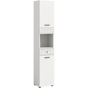 Xonox Home, Armoire de salle de bain, Prisma (35 x 34 x 187 cm) - Publicité Xonox Home, Armoire de salle de bain, Prisma (35 x 34 x 187 cm) - Publicité