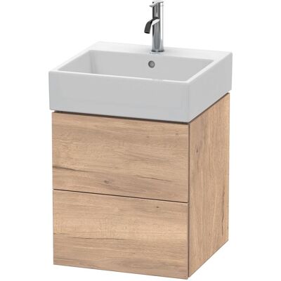 Duravit Meuble sous-lavabo, L-Cube bâti-support lavabo suspendu, 2 tiroirs, 484x544x459mm, LC627405555, LC627405555 (48.40 x 45.90 x 54.40 cm) - Publicité Duravit Meuble sous-lavabo, L-Cube bâti-support lavabo suspendu, 2 tiroirs, 484x544x459mm, LC627405555, LC627405555 (48.40 x 45.90 x 54.40 cm) - Publicité