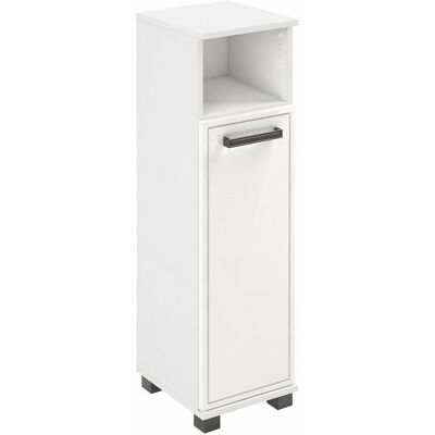 Schildmeyer, Armoire de salle de bain, Adana Highboard weiss matt / weiss hochglanz (30.30 x 32.60 x 110.50 cm) - Publicité Schildmeyer, Armoire de salle de bain, Adana Highboard weiss matt / weiss hochglanz (30.30 x 32.60 x 110.50 cm) - Publicité