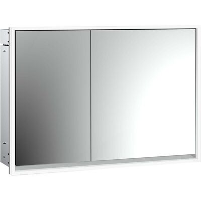 Armoire avec miroir éclairé EMCO Loft - LED réversible, 2 portes - Publicité Armoire avec miroir éclairé EMCO Loft - LED réversible, 2 portes - Publicité