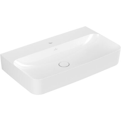 Lavabo mural Villeroy & Boch Finion Rectangulaire - Blanc - Publicité Lavabo mural Villeroy & Boch Finion Rectangulaire - Blanc - Publicité