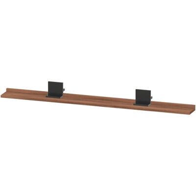 Étagère Duravit Sivida Noyer - Fixation murale, 1280x115x35mm - Publicité Étagère Duravit Sivida Noyer - Fixation murale, 1280x115x35mm - Publicité