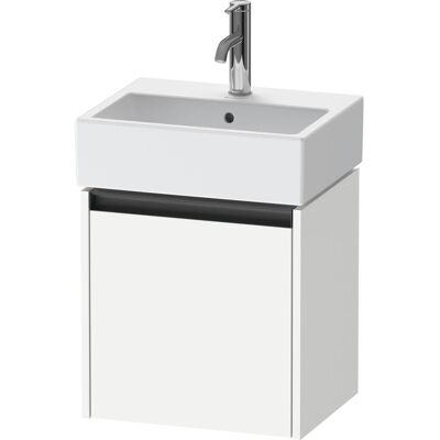 Meuble Duravit Ketho.2 Mural - Blanc Mat, 1 Porte, Charnière Droite - Publicité Meuble Duravit Ketho.2 Mural - Blanc Mat, 1 Porte, Charnière Droite - Publicité