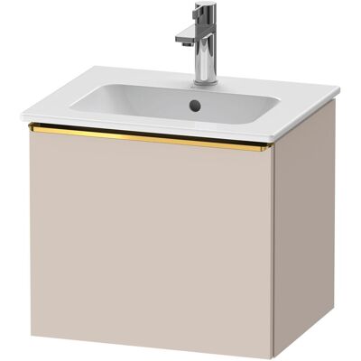 Duravit Meuble sous-lavabo, D-Neo bâti-support lavabo suspendu, 510x440x402mm, 1 tiroir, avec poignée or poli, DE4260034910000 (51 x 40.20 x 44 cm) - Publicité Duravit Meuble sous-lavabo, D-Neo bâti-support lavabo suspendu, 510x440x402mm, 1 tiroir, avec poignée or poli, DE4260034910000 (51 x 40.20 x 44 cm) - Publicité