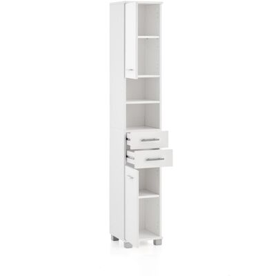 Schildmeyer Emmi Armoire de Salle de Bain - Rangement Blanc - Publicité Schildmeyer Emmi Armoire de Salle de Bain - Rangement Blanc - Publicité