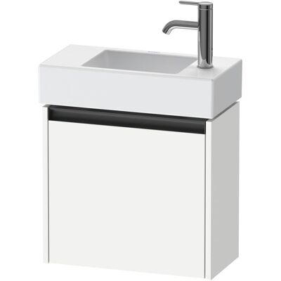 Meuble Duravit Ketho.2 mural - 1 porte, charnière droite, Blanc Mat - Publicité Meuble Duravit Ketho.2 mural - 1 porte, charnière droite, Blanc Mat - Publicité