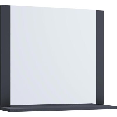 VCM, Armoire de toilette, miroir de salle de bain miroir mural avec tablette Lendas (80 x 17 x 55 cm) - Publicité VCM, Armoire de toilette, miroir de salle de bain miroir mural avec tablette Lendas (80 x 17 x 55 cm) - Publicité