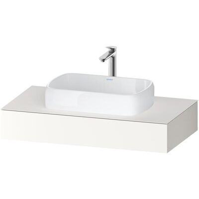 Duravit QA48010 Console suspendue - Console avec découpe centrale - Publicité Duravit QA48010 Console suspendue - Console avec découpe centrale - Publicité