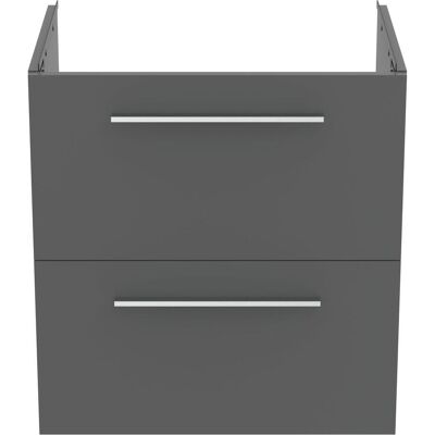 Ideal Standard sous-lavabo, i.life A Meuble sous-lavabo, 2 tiroirs, 600 x 440 x 630 mm, T5255NG, T5255NG (60 x 44 x 63 cm) - Publicité Ideal Standard sous-lavabo, i.life A Meuble sous-lavabo, 2 tiroirs, 600 x 440 x 630 mm, T5255NG, T5255NG (60 x 44 x 63 cm) - Publicité