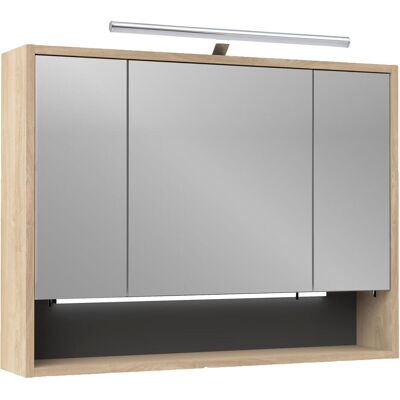 Schildmeyer, Armoire de toilette, Sonderby Spiegelschrank weisseiche Dekor (80 x 16 x 64.80 cm) - Publicité Schildmeyer, Armoire de toilette, Sonderby Spiegelschrank weisseiche Dekor (80 x 16 x 64.80 cm) - Publicité