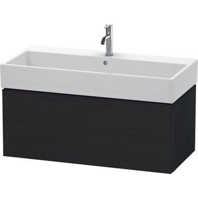 Duravit L-Cube Meuble sous-lavabo mural - 1 tiroir - Chêne noir - Publicité Duravit L-Cube Meuble sous-lavabo mural - 1 tiroir - Chêne noir - Publicité