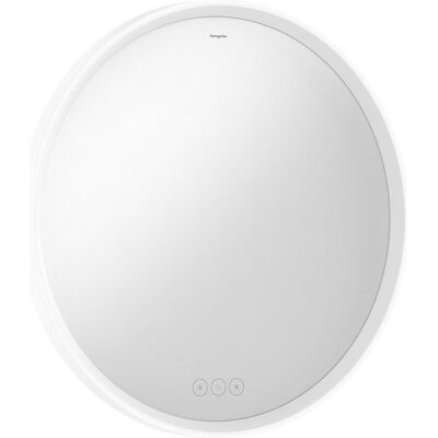 Hansgrohe Xarita S Miroir LED - Contrôle Tactile - 700x50mm - Blanc Mat - Publicité Hansgrohe Xarita S Miroir LED - Contrôle Tactile - 700x50mm - Blanc Mat - Publicité