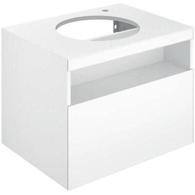 Meuble lavabo Keuco Stageline - Vulkanite satiné - 65cm - Publicité Meuble lavabo Keuco Stageline - Vulkanite satiné - 65cm - Publicité