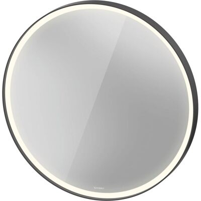 Miroir Duravit L-Cube Graphite Aluminium Mat avec capteur et éclairage - Publicité Miroir Duravit L-Cube Graphite Aluminium Mat avec capteur et éclairage - Publicité